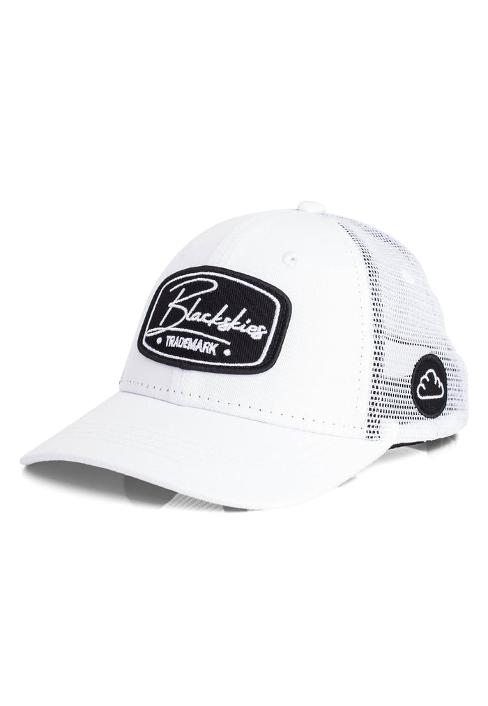 Blackskies-Race-Baseball-Cap-Kids-White-2
