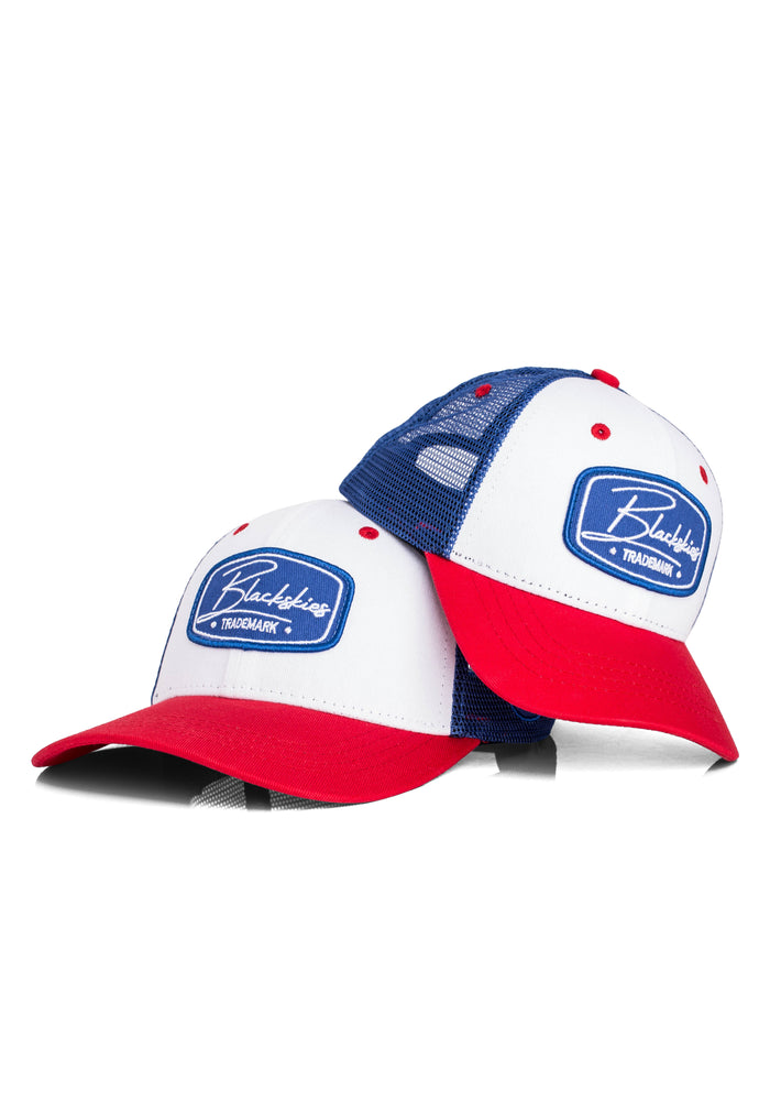 Blackskies-Race-Baseball-Cap-Kids-White-Blue-Red-2-Set-Family-Father-Son-Mother-Daughter-2