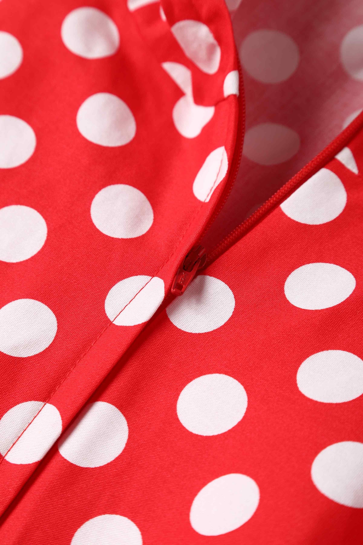 Daisy Red Polka Dot Halter Dress