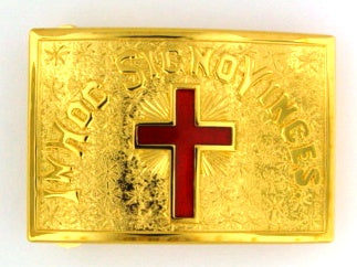 RKT31GP Belt Buckle Plate Gold