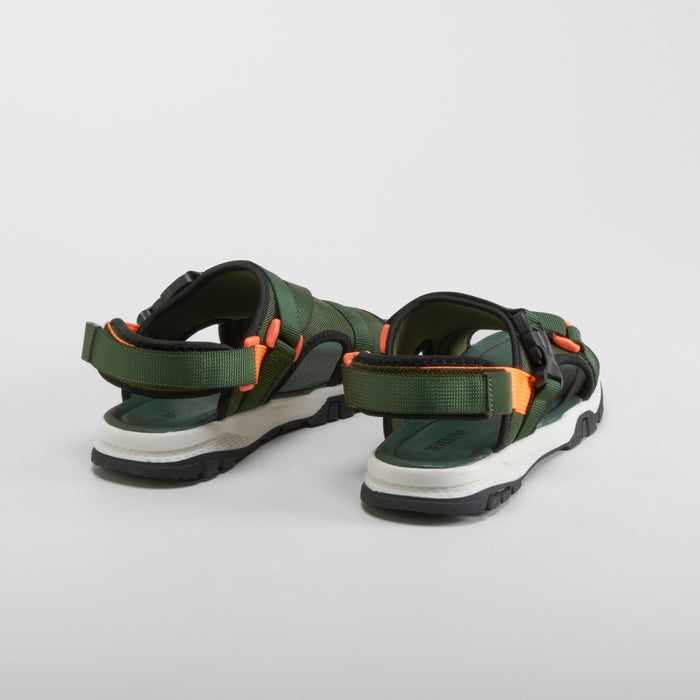 Sandalia deportiva juvenil verde SEVEN FIVE