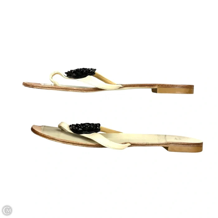 Sandals Designer By Giuseppe Zanotti In Tan, Size: 6.5