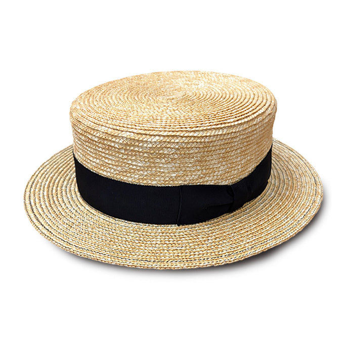 Straw Boater Hat