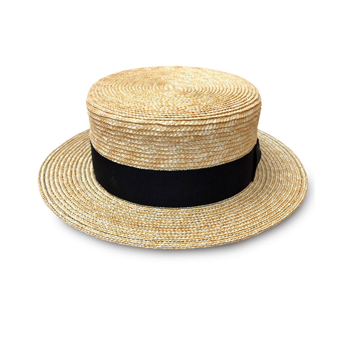 Straw Boater Hat