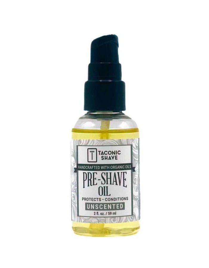 Taconic Shave Unscented Organic Pre-Shave Oil for Sensitive Skin
