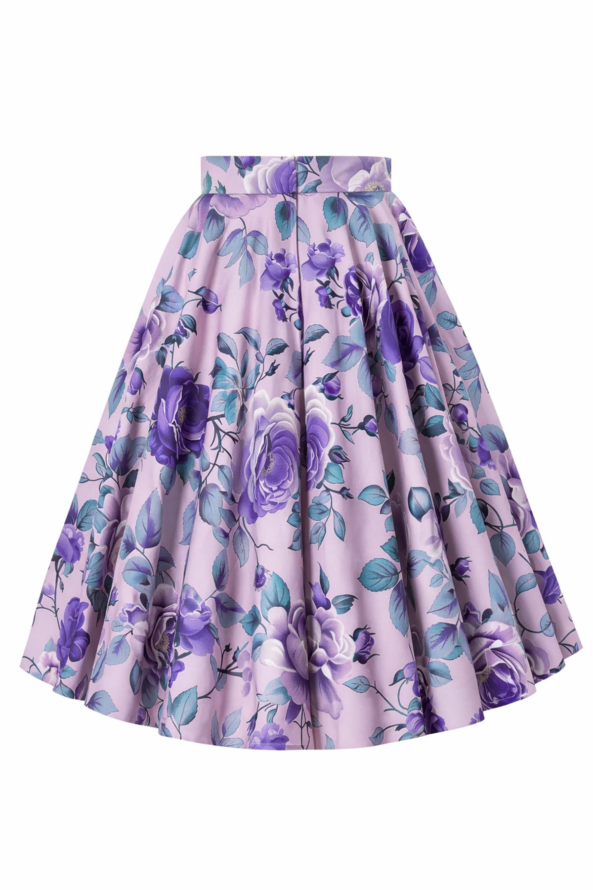 Maisie Lilac Rose Full Circle Midi Skirt
