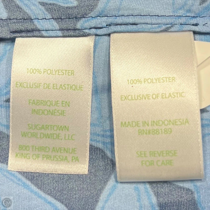 Top Long Sleeve Designer By Lilly Pulitzer In Blue, Size: S