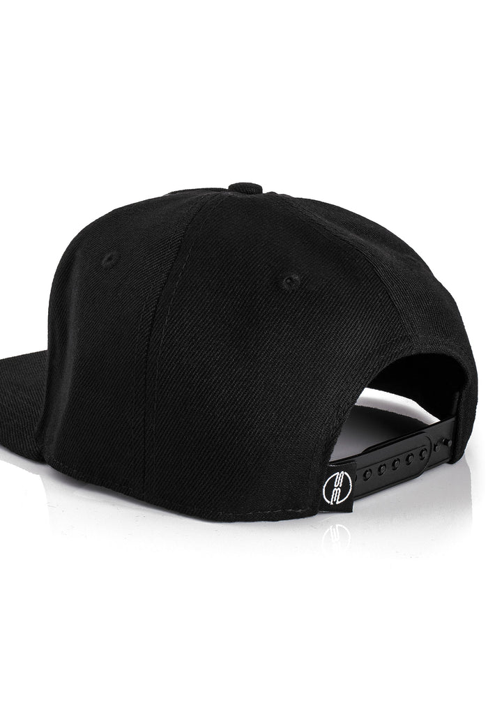 Blackskies-Romance-Snapback-Cap-Skull-Rose-Lover-Tattoo-Neo-Traditional-Back
