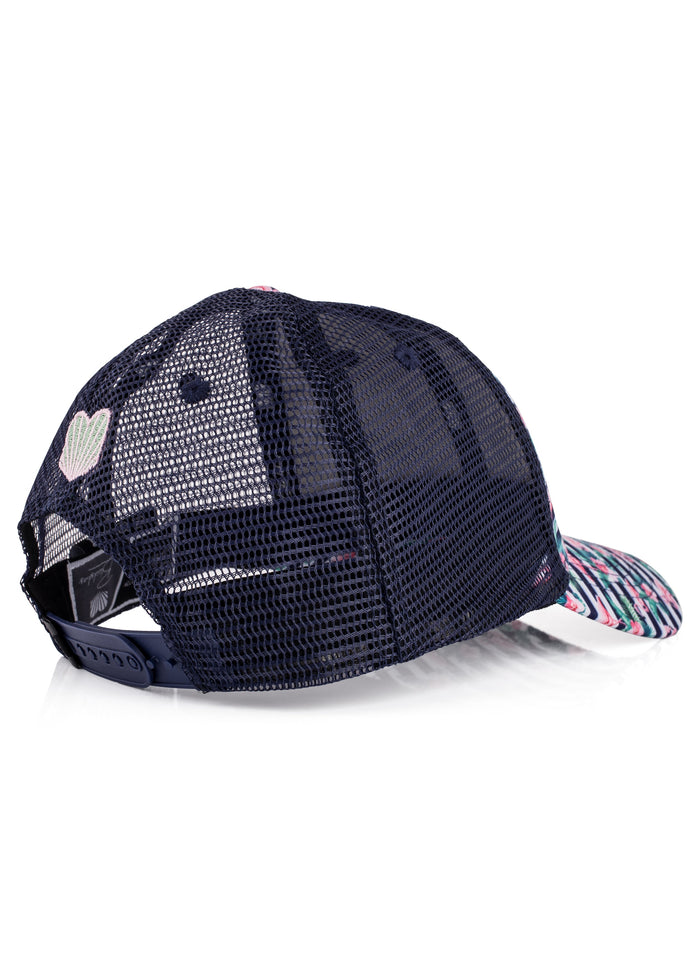 Blackskies-Tropical-Flamingo-Trucker-Cap-Blue-White-Striped-4