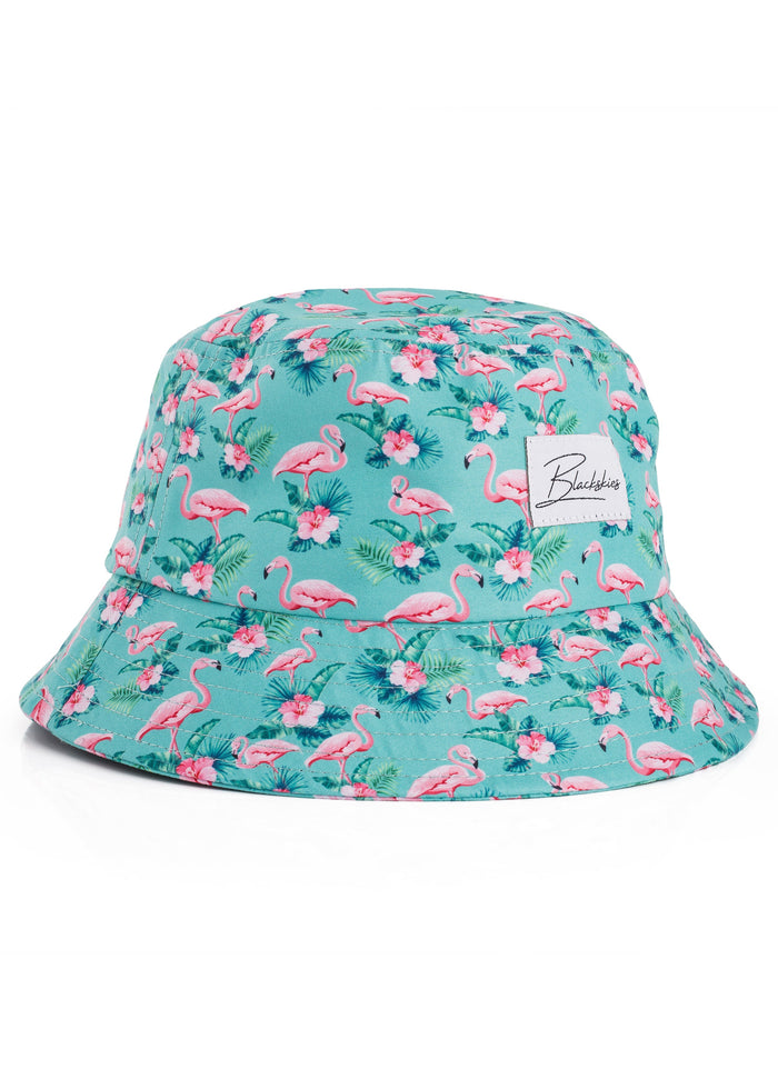 Blackskies-Tropical-Flamingo-Vol-II-Bucket-Hat-Mint-Green-4