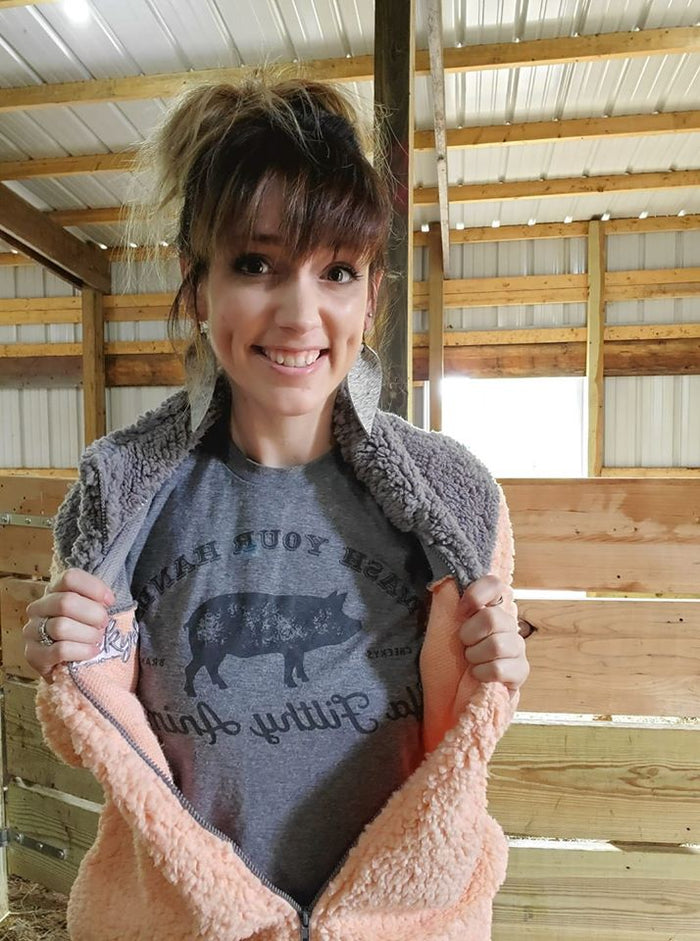 Wash your hands ya filthy Animal Tee