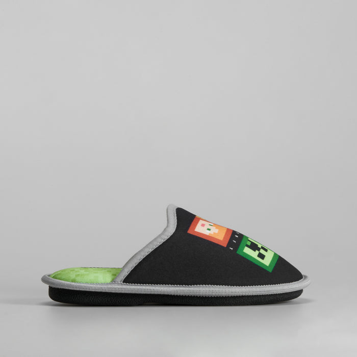 Zapatilla de casa destalonada MINECRAFT