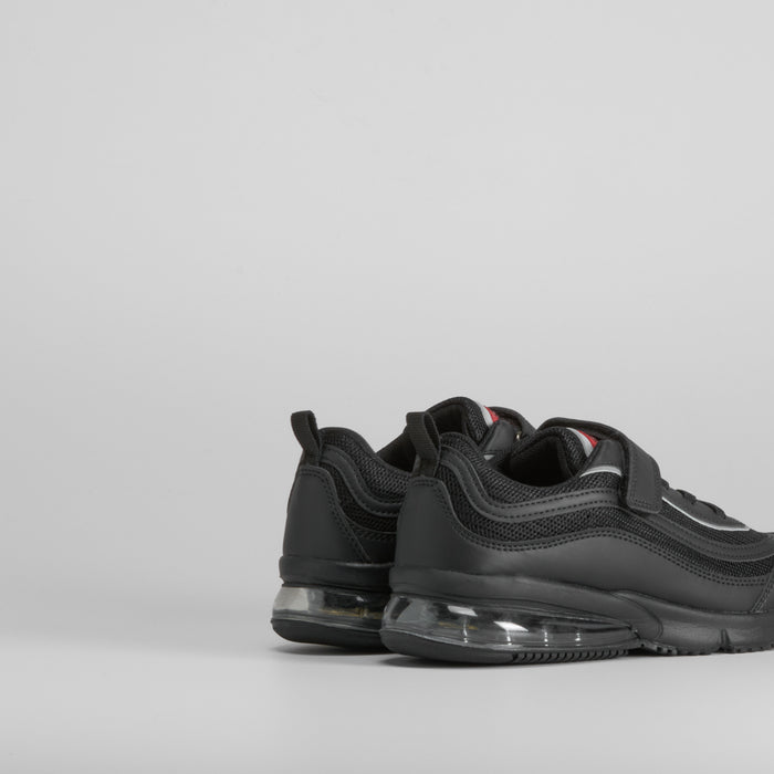 Zapatilla deporte negra burbuja SEVEN FIVE