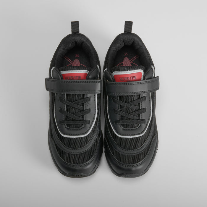 Zapatilla deporte negra burbuja SEVEN FIVE